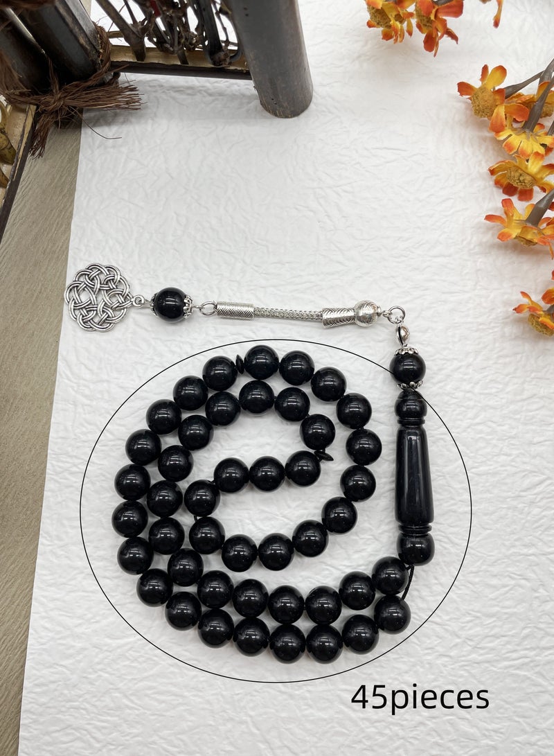 Tasbih10mm45 solid color acrylic gifts from Middle Eastern countries - Image 5