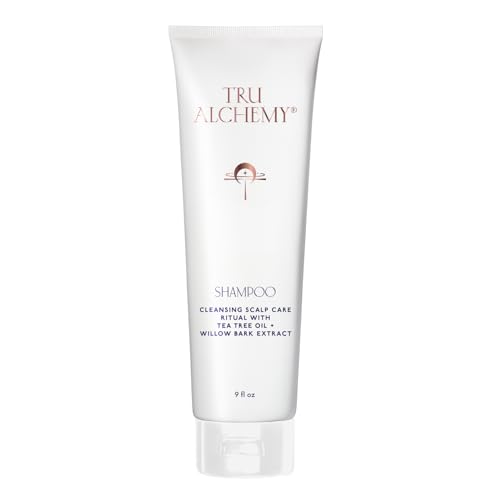 Tru Alchemy Shampoo for Growth, Volume & Scalp Health | Naturally-Derived with Tea Tree & Peppermint Oil plus Keratin & Saw Palmetto | Sulfate & Paraben Free | 9 Fl Oz. - Image 1