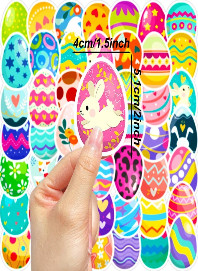 Tagberoy 100 Pcs Easter Stickers for Eggs Cute Easter Egg Stickers for Easters Egg Decorating Easters Party Favor Supplies - Image 2