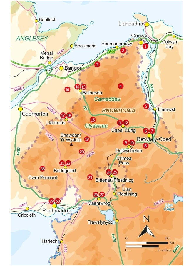 Snowdonia: 30 Low-level and Easy Walks - North: Snowdon, the Ogwen and Conwy Valleys and the coast  - Image 3