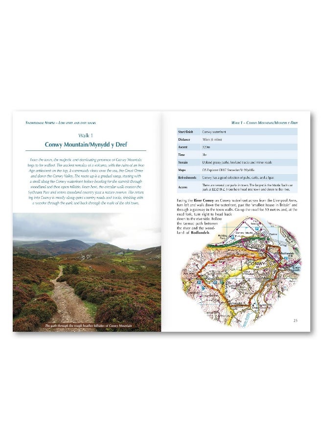 Snowdonia: 30 Low-level and Easy Walks - North: Snowdon, the Ogwen and Conwy Valleys and the coast  - Image 2