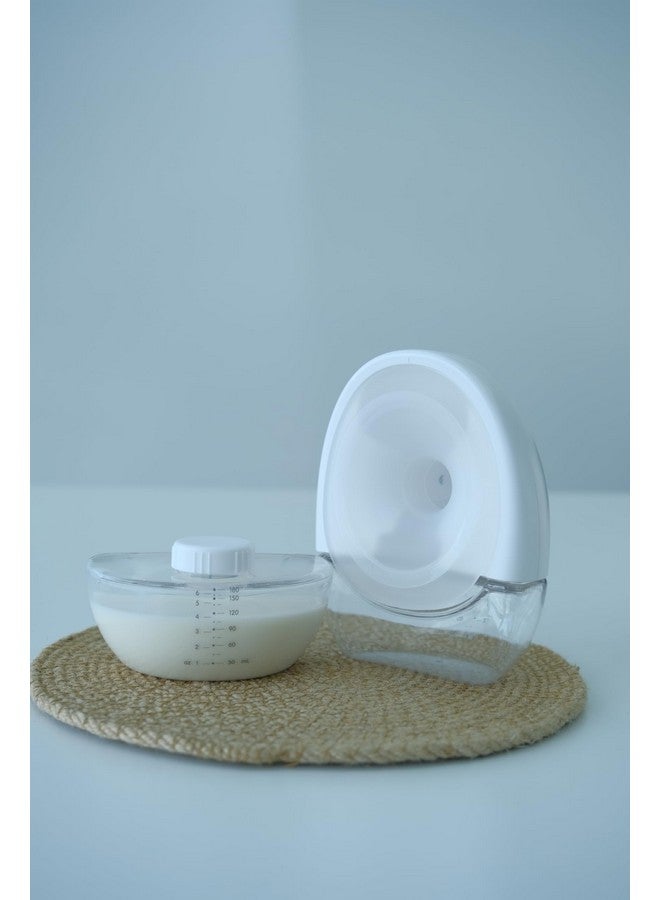 Horigen E4 Wearable Breast Pump Breastmilk Storage Bottles with Bottle lid Compatible, Wearable Breast Pump Milk Collector(1 Pcs)