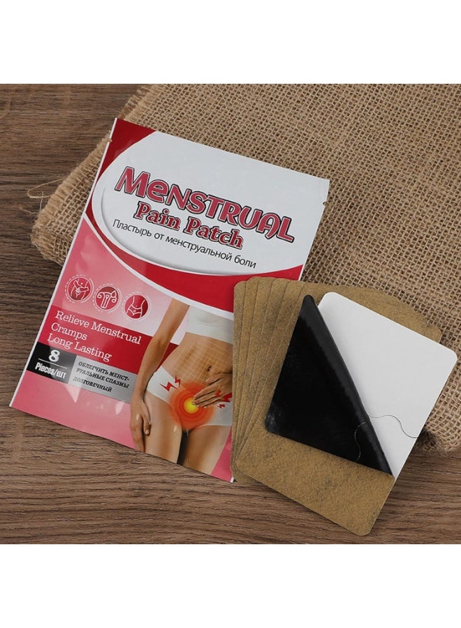 سوميفون لصقات لتخفيف آلام الدورة الشهرية وتقلصات الدورة الشهرية - 8 قطع - Image 3