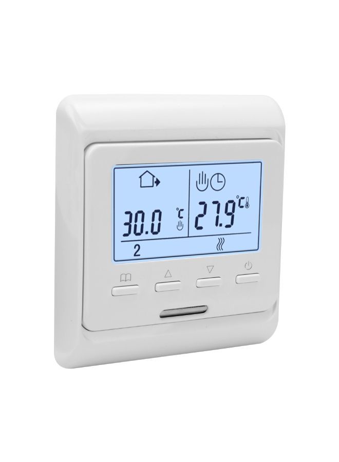 NIBEMINENT Programmable Thermostat With Temperature And Humidity Controller White - Image 3