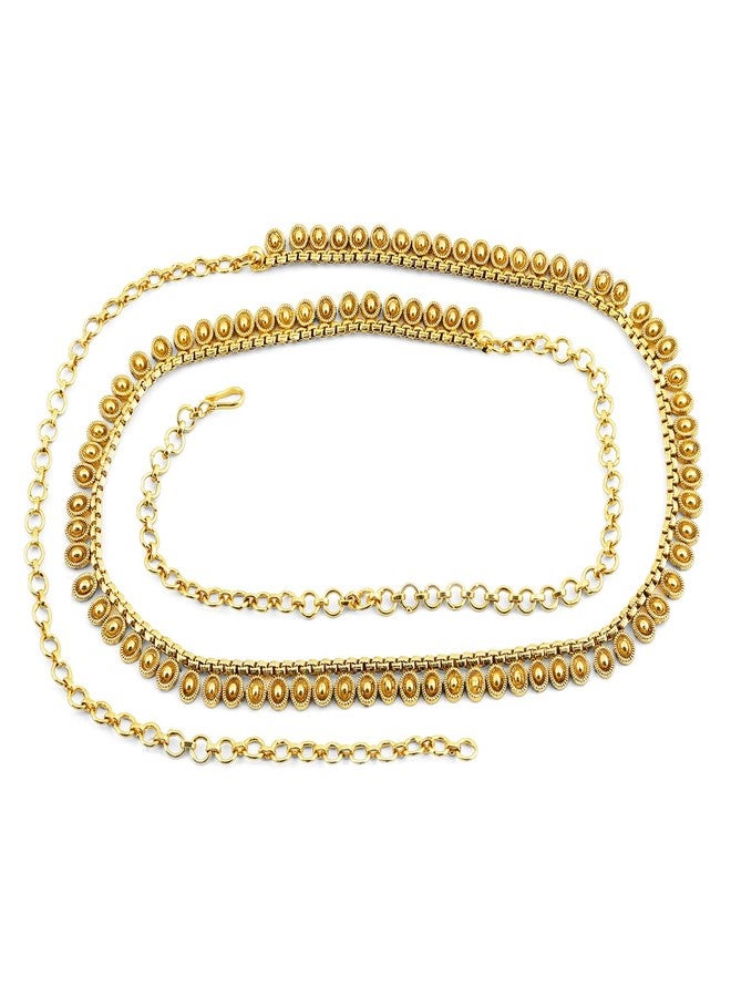 Rubans 18K Gold-Plated Traditional Motif Design Kamarbandh – Perfect for Ethnic Looks for Women & Girls - Image 1