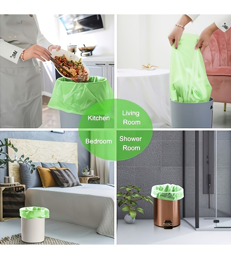 Kitchen Utensil Set With Whisk And Five Waterproof Leak Resistant Trash Bags - Image 2