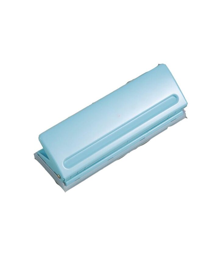 بيوينتي مثقب ورق، أداة ثقب مستندات محمولة قابلة للتعديل بستة ثقوب، مثقب ورق يدوي معدني عالي التحمل لملفات مقاس A5، للمنزل والمكتب - Image 1