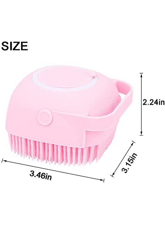 ALBIO BATH BRUSH Silicone Body Back Scrubber, Bathing Brush for Skin Deep Cleaning Massage 2 PC SET - Image 5