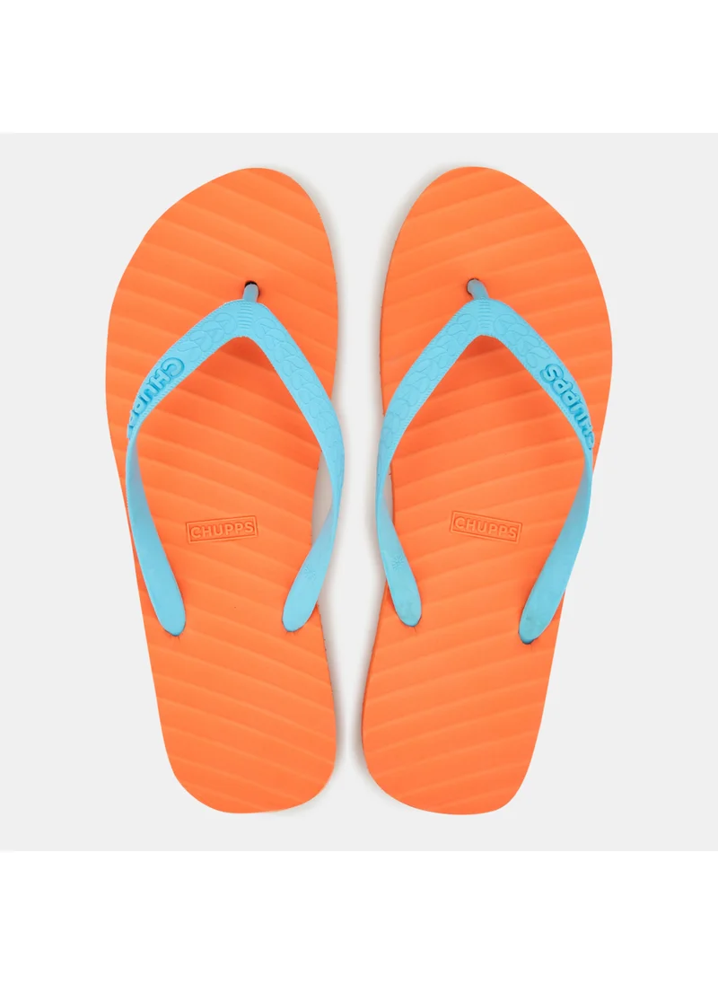 CHUPPS Men's Banana Leaf Flip Flops