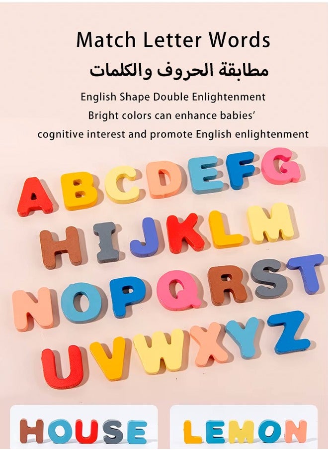 7 In 1 Wooden Montessori Toys, Educational Math Learning Board, Logarithmic Board for Kids, All-in-one Graphic Fishing Building Blocks Toys, Toddler Number Puzzles, Preschool Stacking Toys, Wooden Puzzle Sorting Toys, Shape Sorter Counting Color Matching Toy, Children's Educational Games, Early Education, Cognitive Development, Digital Computing, Perfect Gift for Boy & Girl