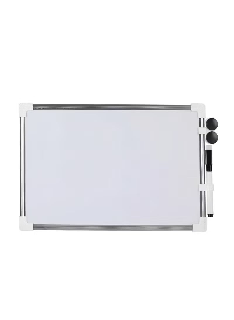 EMODA Small Dry Erase Board 20×30 cm – Aluminum Frame Whiteboard for Wall, Compact Writing Board for Office, Home, Classroom, School, Meeting Room, Easy to Mount, Durable Clear Surface - Image 1