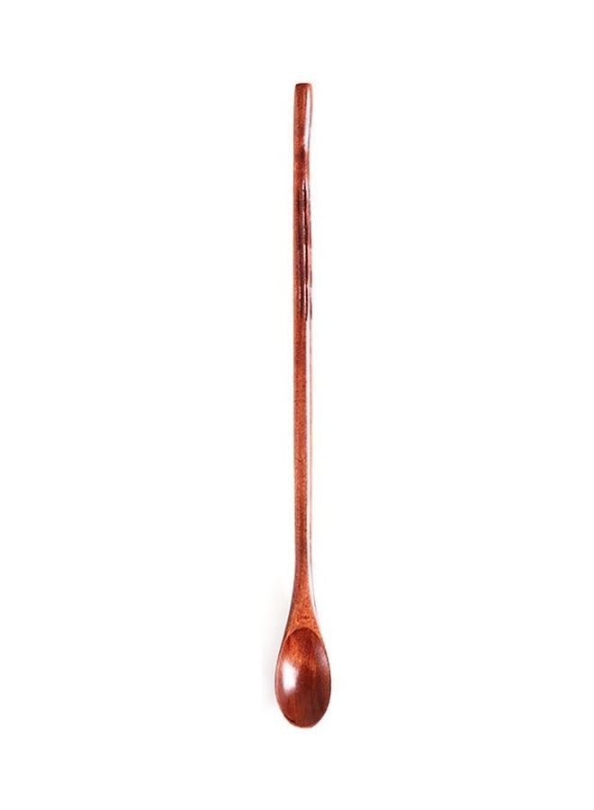 NIBEMINENT Multipurpose Wooden Spoon Brown 