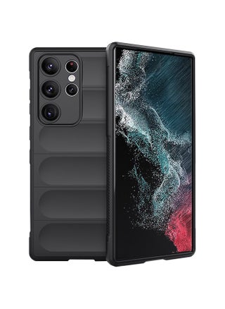 for Samsung Galaxy S24 Ultra Case, Heavy Duty 3D Striped Pattern Sensory Soft Silicone Full Portection Shockproof Phone Case for Samsung Galaxy S24 Ultra, Black - pzsku/Z02AA72D0C25EB02D1CD0Z/45/_/1740548513/a250f5e4-2ab6-4c71-9e75-3b0d3bd62dca
