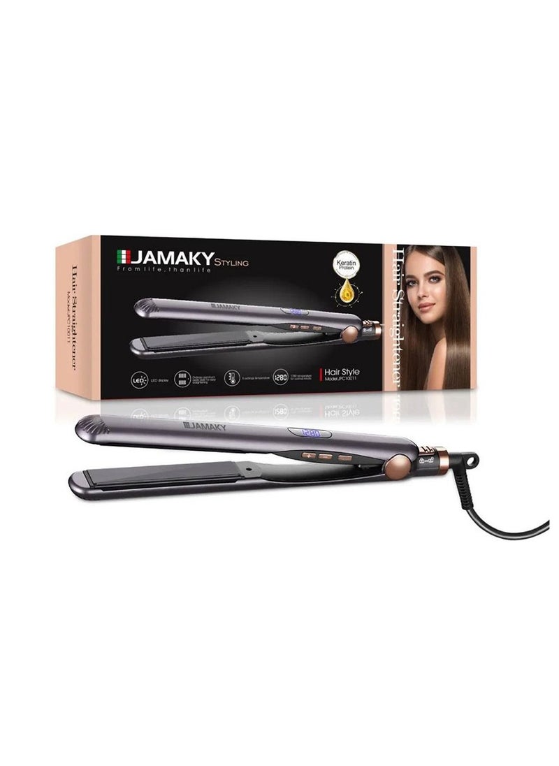 JAMAKY Italy Professional Hair Straightener with Italian technology - Aluminium Plate  JPC10011  - Image 1