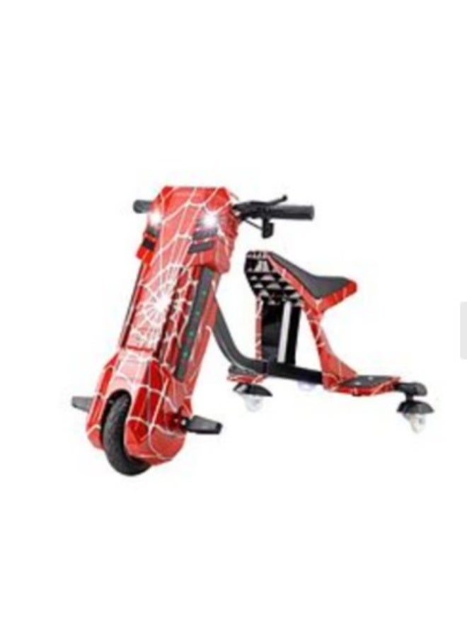Drift Scooter with Seat 36V Red Electric Drift Scooter, 250W Motor, 360° Spins, Bluetooth, 15km/h - Image 4