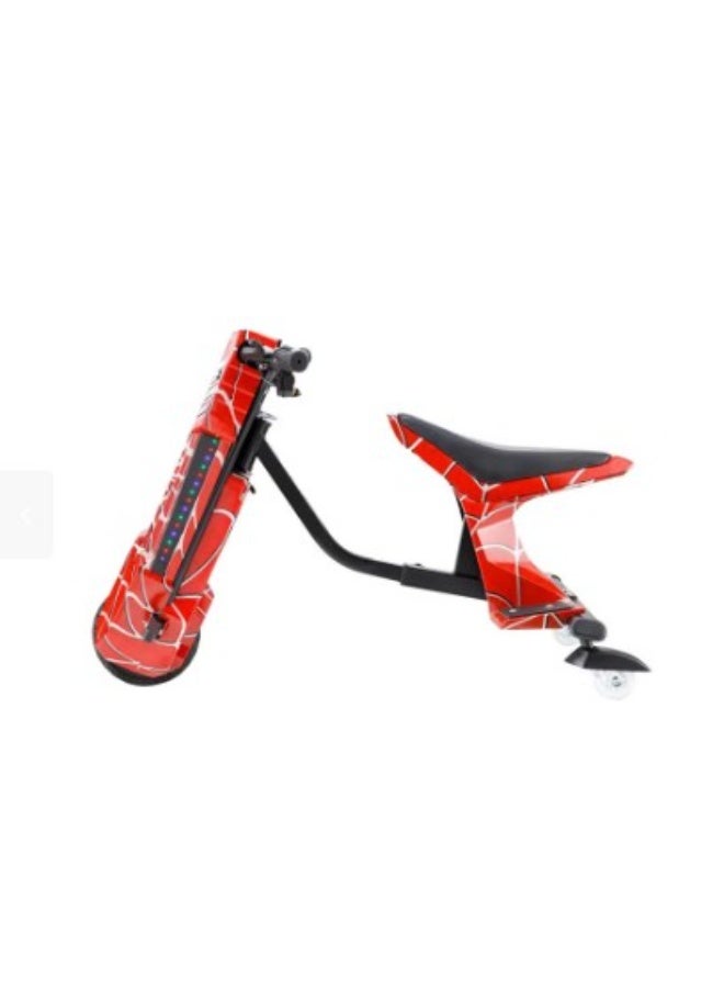 Drift Scooter with Seat 36V Red Electric Drift Scooter, 250W Motor, 360° Spins, Bluetooth, 15km/h - Image 2