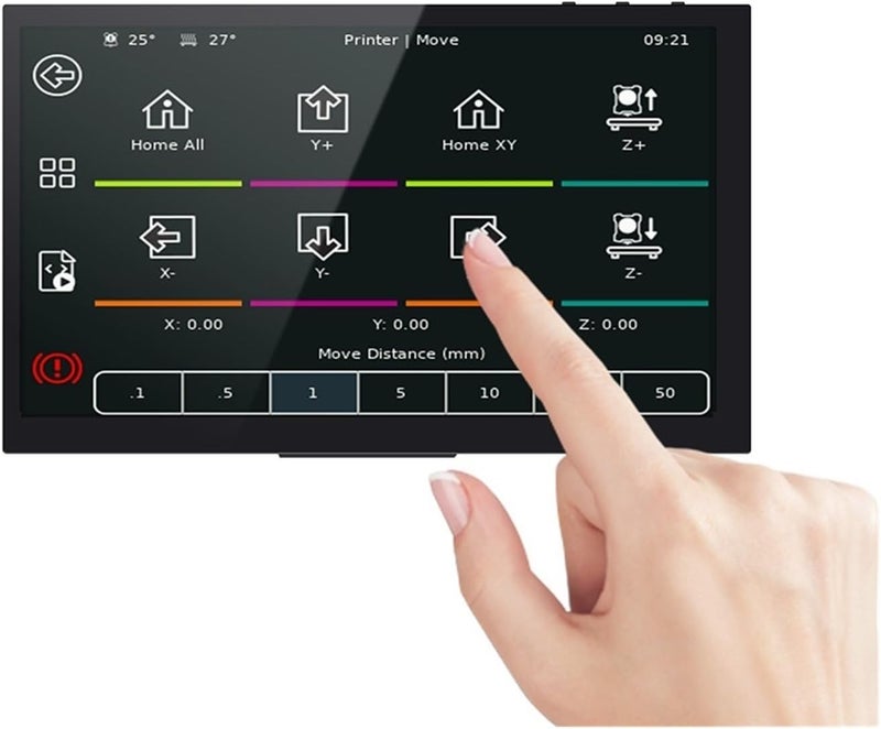 PITFT50/TFT43/TFT70 DSI Capacitive Touch Screen Compatible with Raspberry Pi LCD Display, 3D Printer Part Compatible with Octopus Pro Board(PI TFT 50) - Image 3