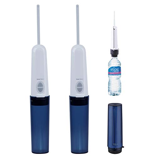 Hibbent 2 Pack Portable Bidet for Travel, High Pressure Handheld Electric Bidet Sprayer for Women & Men, Personal Hygiene Cleaning, Soothing Postpartum Care, Blue - Image 1