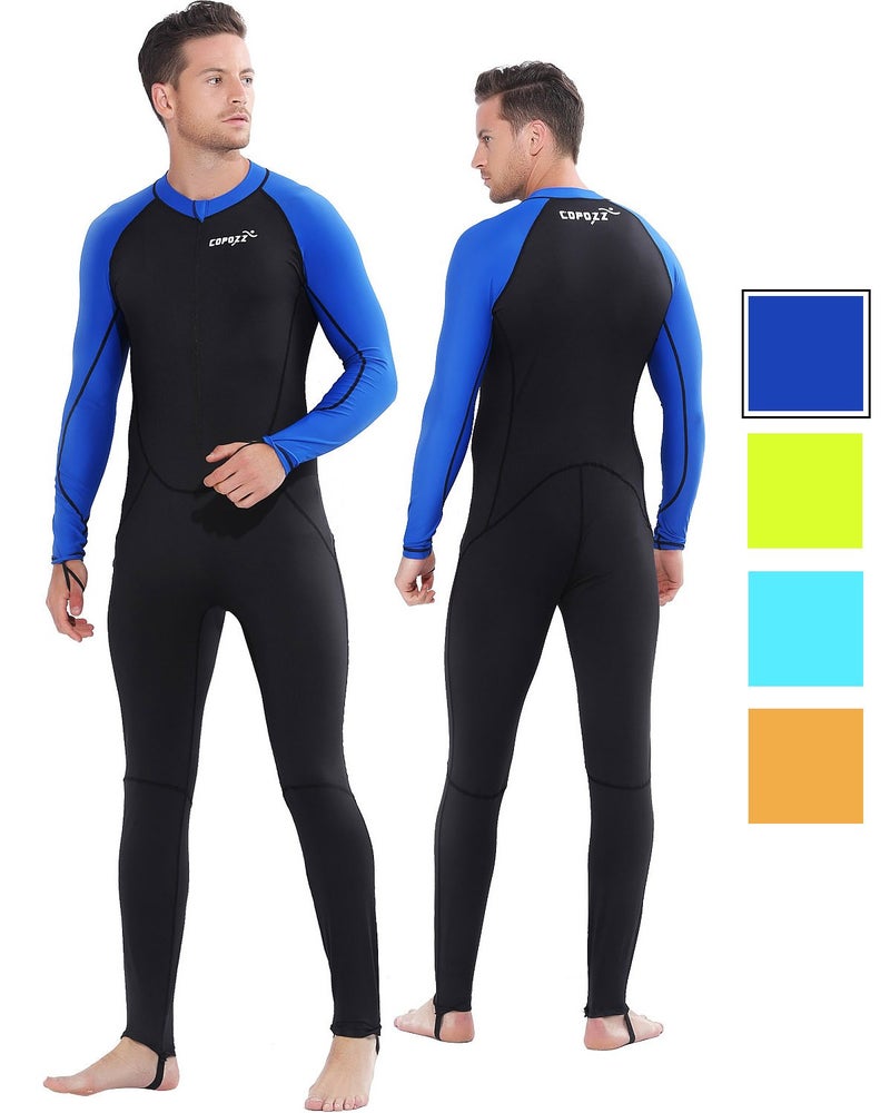 COPOZZ Mens Wetsuit â€“ Full Body UV Protection Wet Suit for Surfing, Diving & Snorkeling - Image 1
