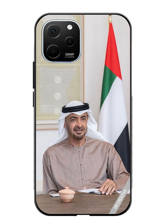 VR CREATIVE Protective Case Cover For Huawei Enjoy 50z Sheikh Mohamed Bin Zayed Al Nahyan Design Multicolour - Image 1