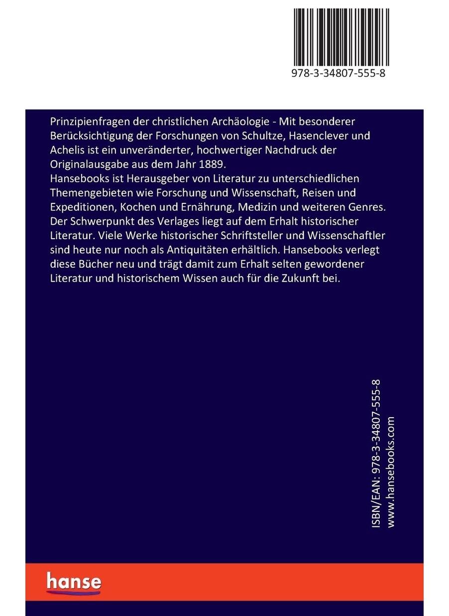 Prinzipienfragen der christlichen Archäologie: Mit besonderer Berücksichtigung der Forschungen vo  - Image 2