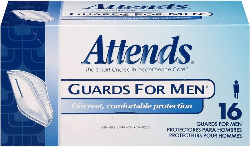 Attends Guards for Men, Box/16