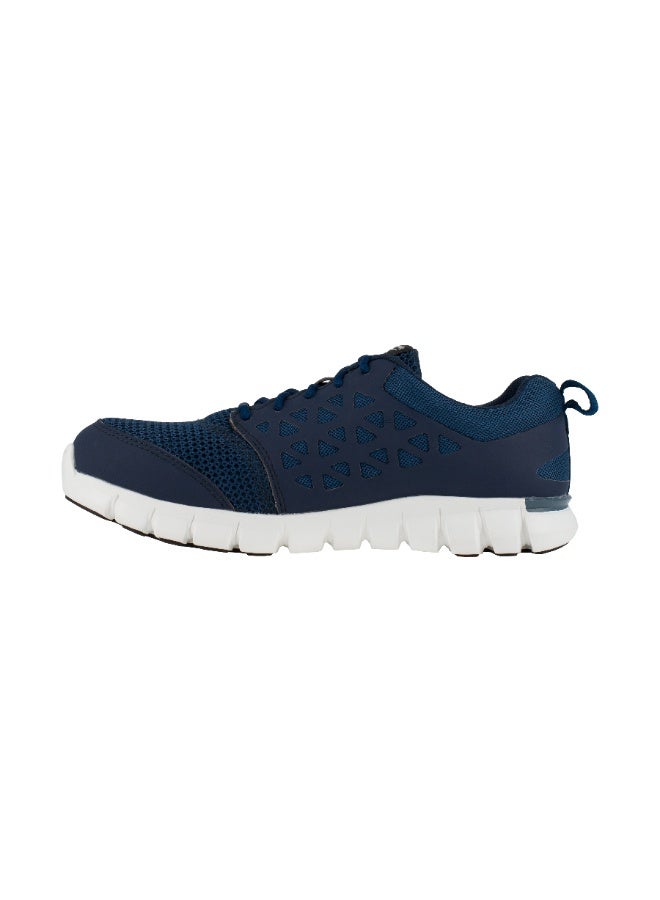 Reebok Work Sublite Cushion Work | IB4043 – Navy, Extra Wide Toe Composite Work Shoe with Sublite EVA Cushioning, MemoryTech Comfort & SD+ Static Dissipation - Image 4