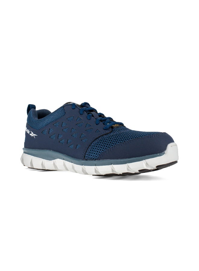 Reebok Work Sublite Cushion Work | IB4043 – Navy, Extra Wide Toe Composite Work Shoe with Sublite EVA Cushioning, MemoryTech Comfort & SD+ Static Dissipation - Image 2