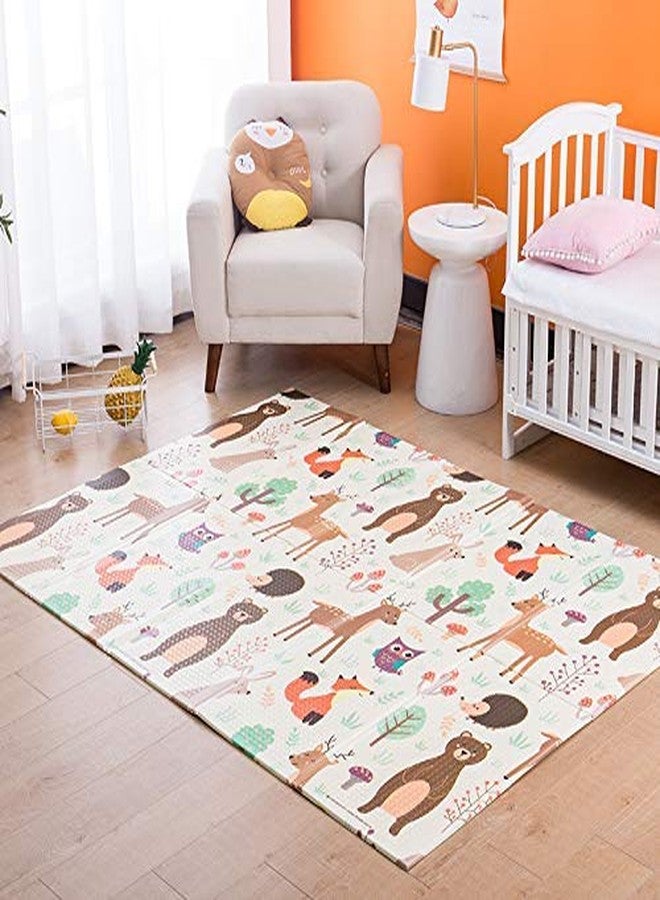 WENGTY Folding Baby Mat with Carrying Bag Anti Skid Crawling Baby Mat for Home and Your Baby Play Workout and Flooring Baby Play Mat Long Size Baby Mat for Baby Play Crawling Mat - Image 2