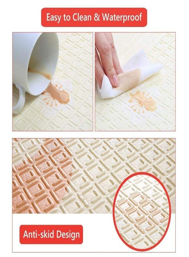 WENGTY Folding Baby Mat with Carrying Bag Anti Skid Crawling Baby Mat for Home and Your Baby Play Workout and Flooring Baby Play Mat Long Size Baby Mat for Baby Play Crawling Mat - Image 4