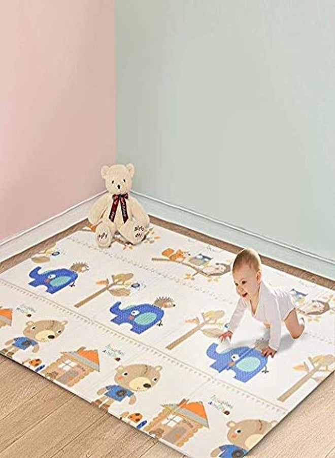 WENGTY Folding Baby Mat with Carrying Bag Anti Skid Crawling Baby Mat for Home and Your Baby Play Workout and Flooring Baby Play Mat Long Size Baby Mat for Baby Play Crawling Mat - Image 3