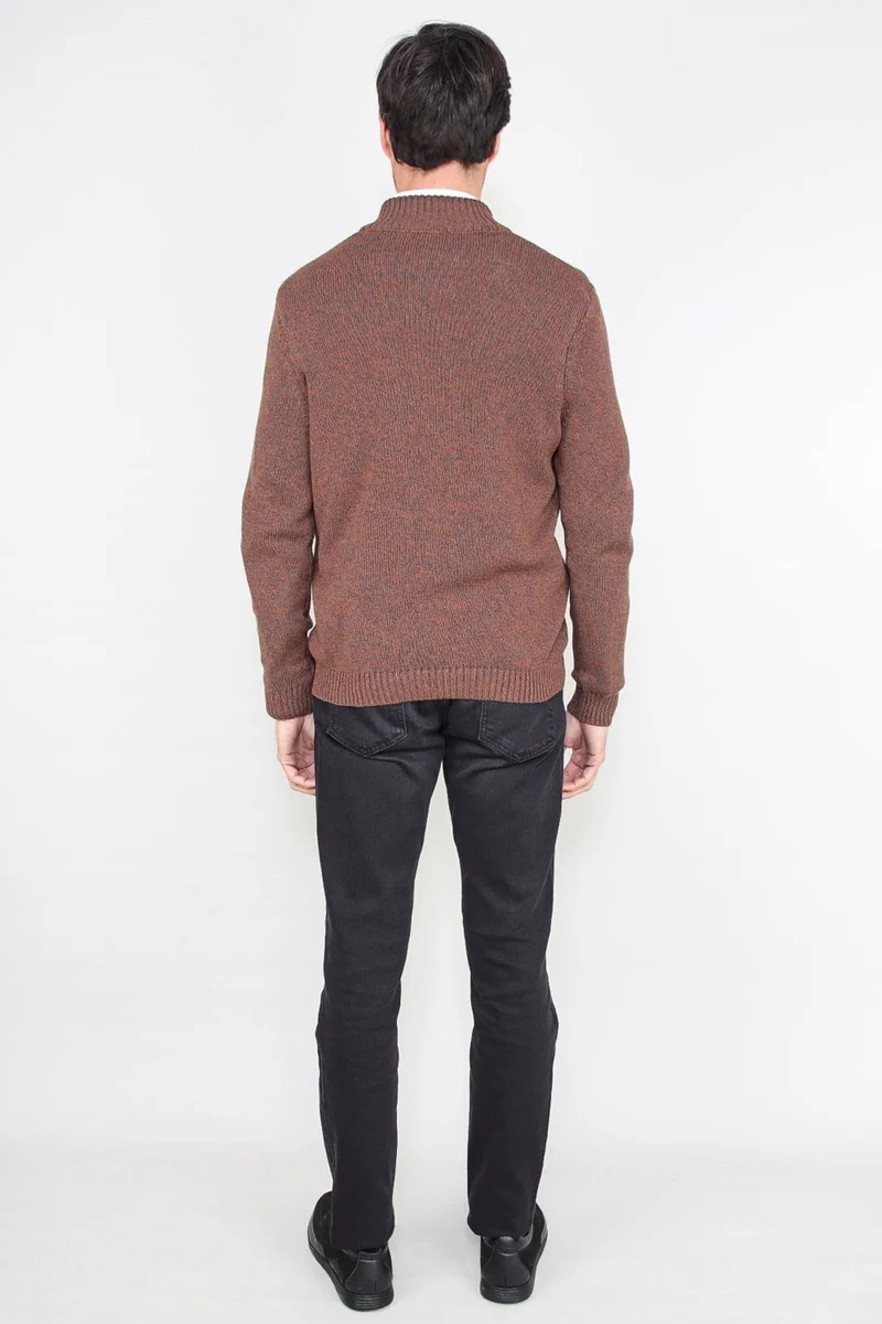 الكسندر جاردي Turtleneck Half Zip Sweater (E21-181009)