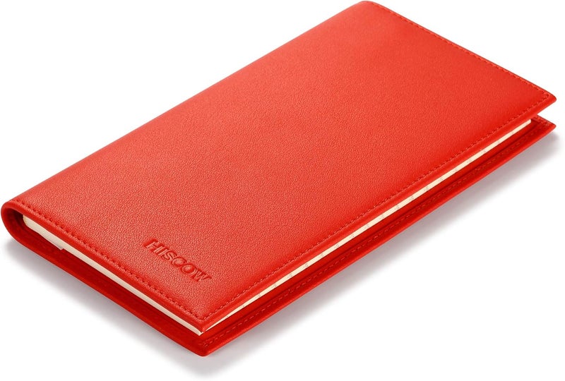 HISCOW Minimalist Checkbook Cover - Full Grain Leather - Image 5