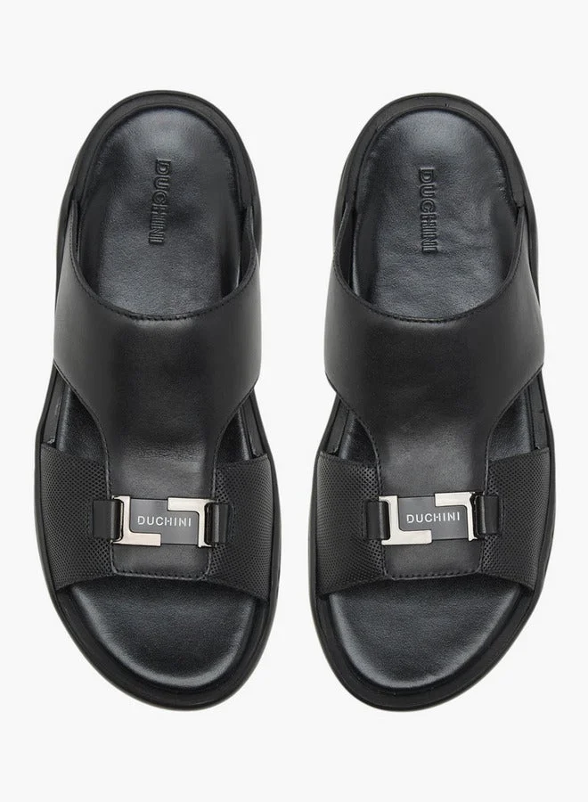 دوتشيني صنادل رجالي سادة سهلة الارتداء