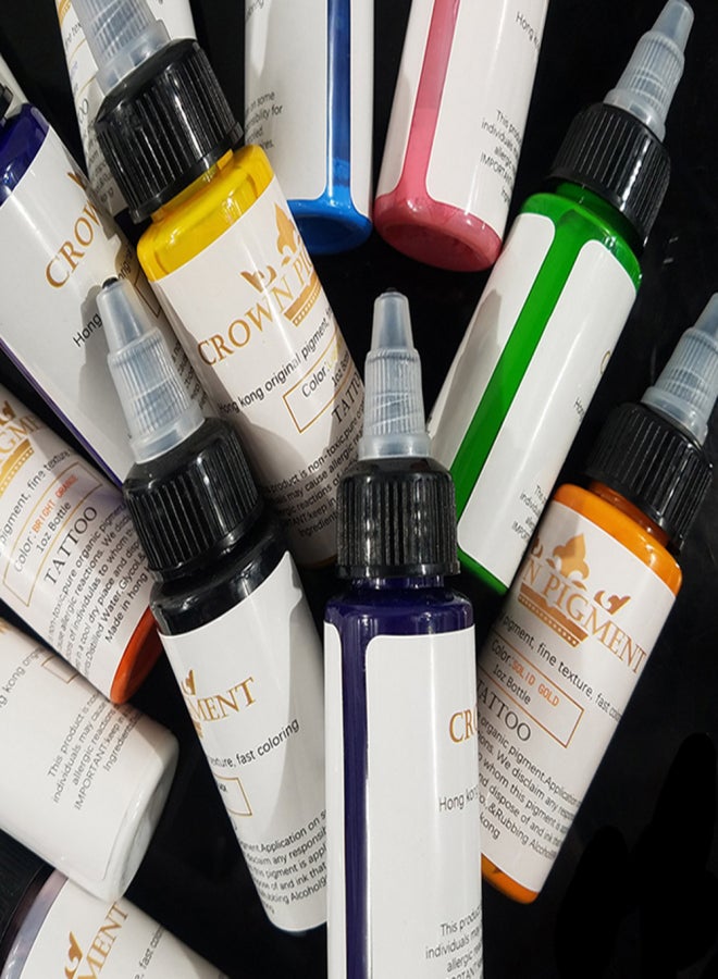 30ml / Bottle T-a-t-t-o-o Ink Professional T-a-t-t-o-o Pigment Semi-permanent T-a-t-t-o-o Body Art - Image 4