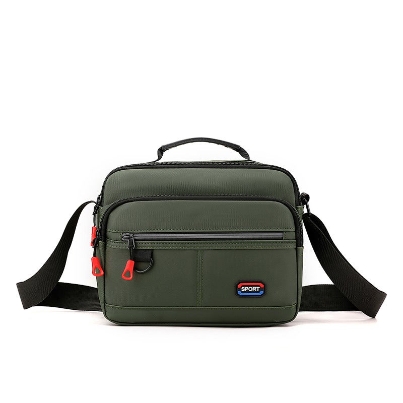 Men'S Shoulder Bag 2026 New Casual Nylon Canvas Bag Crossbody Bag Men'S Backpack Small Bag Business Briefcase - Image 1