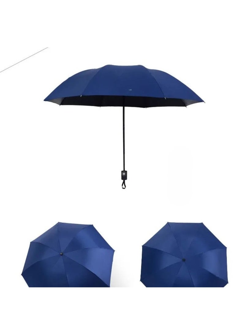 Huitich Fully Automatic Dual-Purpose Umbrella Midsummer Blue  - Image 3