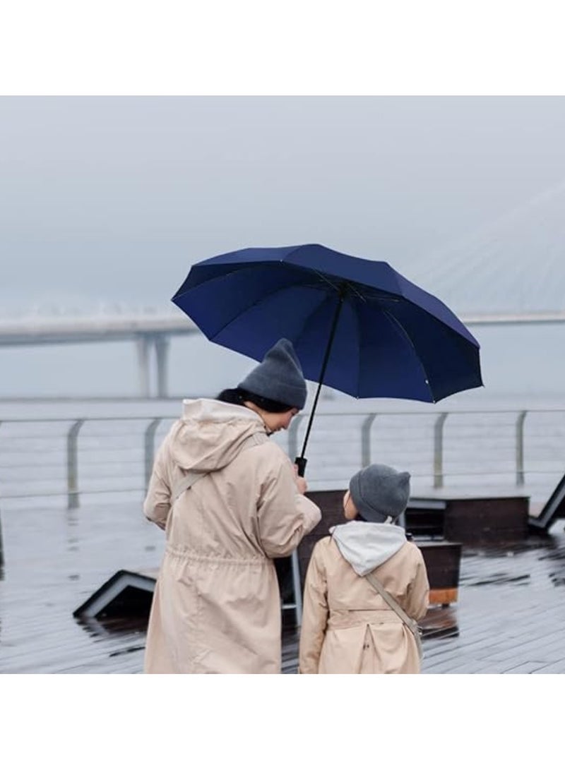 Huitich Fully Automatic Dual-Purpose Umbrella Midsummer Blue  - Image 5