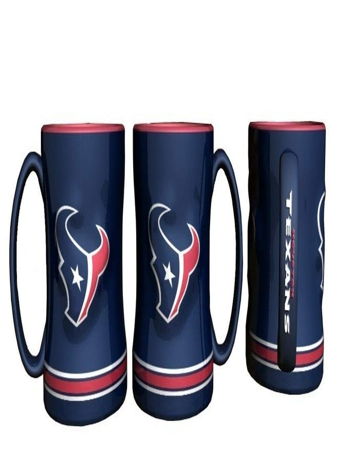 Boelter NFL Sculpted Coffee Mug, 15 Ounces, Houston Texans - Image 2