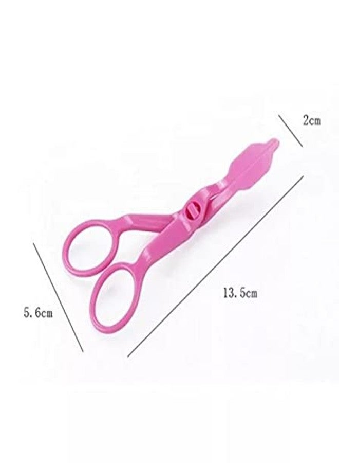 SHOAIB R-11 NOZZLE WITH ROSE NILL AND PLASTIC SCISSOR FOR CAKE DECORATION - Image 4
