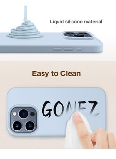 Houmt iPhone 15 Pro Case Silicone with 1X Camera Protector+ 1X Screen Protector Compatible with iPhone 15 Pro Cover Liquid Soft Silicone Inside Microfiber Lining Slim Thin Protective Case Cover  - Image 3