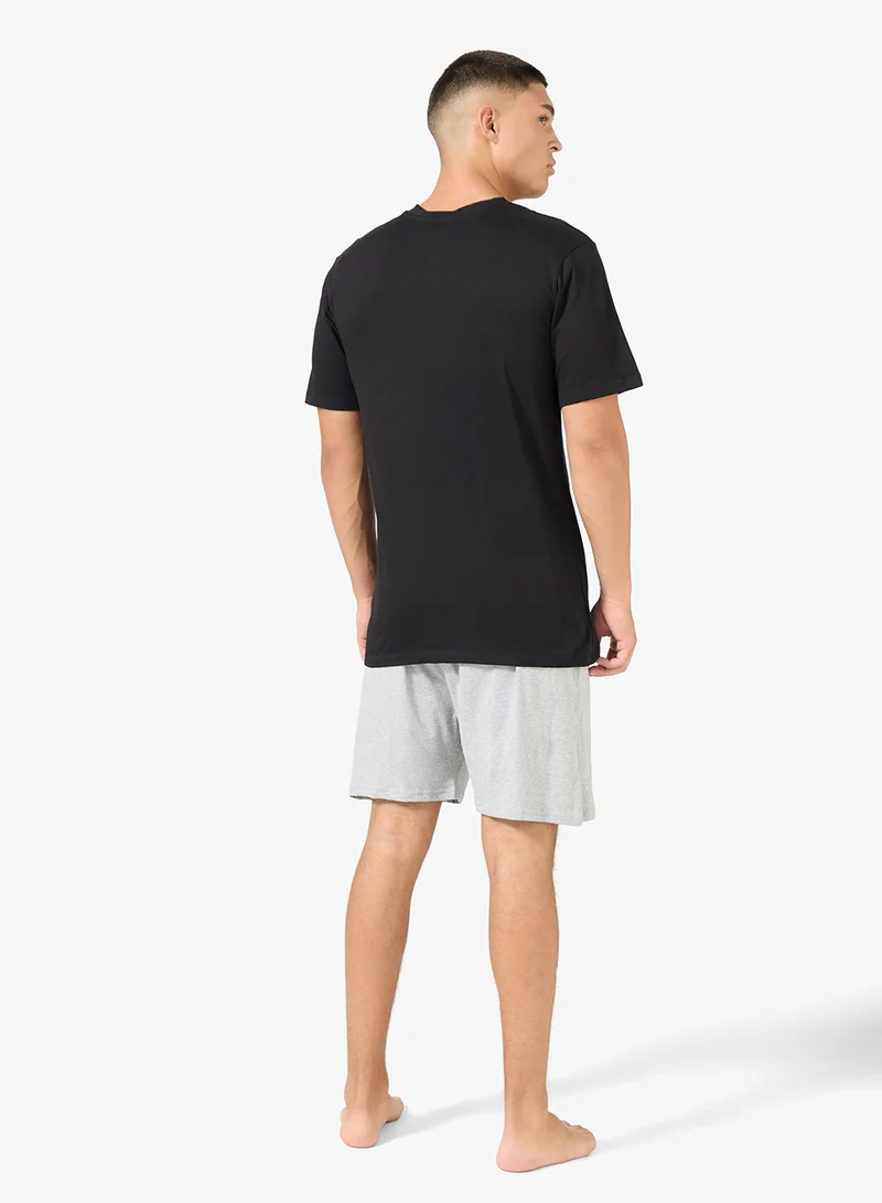 Seventy Five Nightwear T-Shirt & Shorts Set