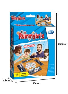 Rummy Set, Classic Rummy Tile Game, The Fast Moving Rummy Tile Game, with 4 Sturdy Three Tier Exclusive Folding Playing Racks and Instructions, 2-4 Players, Great Gift, 23.5X15X4.8CM - pzsku/Z02ABBECBEB83ACF16DD2Z/45/_/1735303024/b0afe0ba-4e62-48fd-93d0-078e0eb9862e