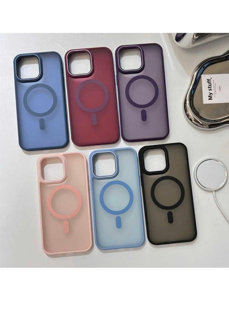 Case for  Case Samsung A36 5g Magnetic Translucent Matte Phone Cases [Compatible with MagSafe] Thin Slim Fit Shockproof Bumper Hard Protective Cover for Women Men Girls - Image 4