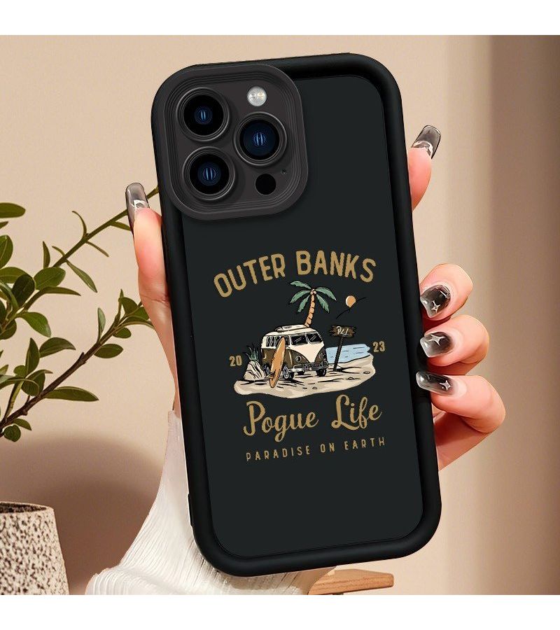 Black Phone Case For iPhone 16 Pro Max External Bank Compatible - Image 5