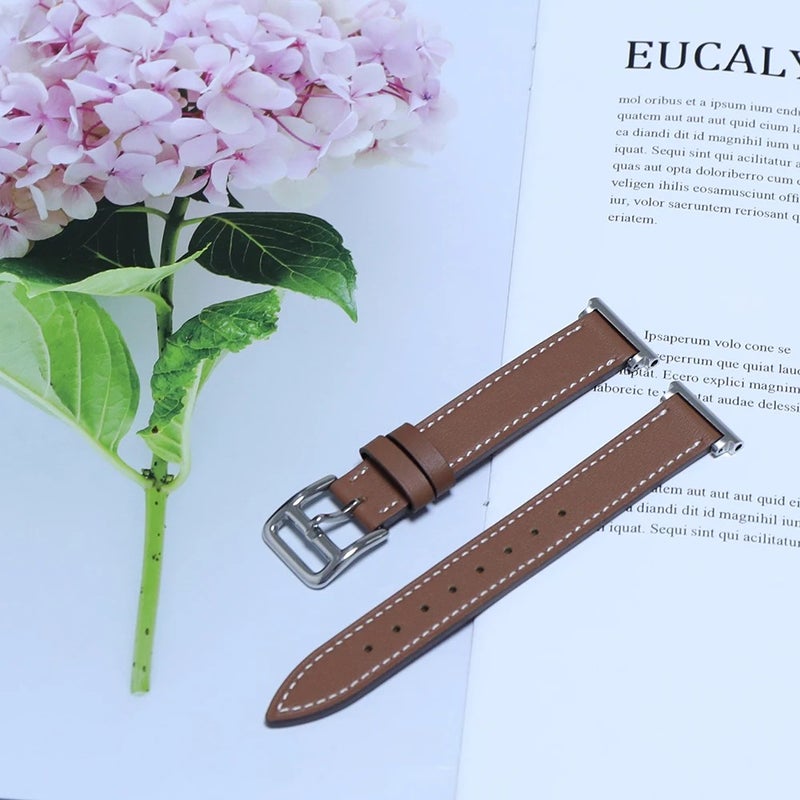 Bluejw 20mm Watch Straps for OmegaWatch Genuine Calf Leather Wrist Band Changeable Wrist Strap Replacement - Image 1