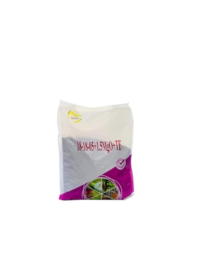 Most popular NPK 18-18-15 +MgO+TE Fertilizer for all Indoor and Outdoor Plants 5KG Pack