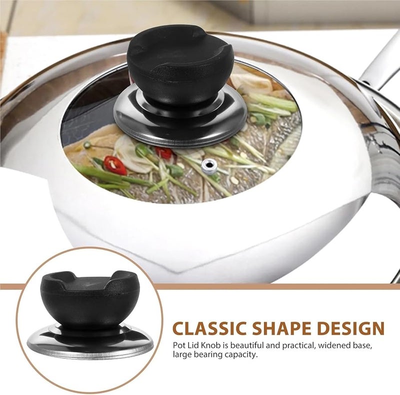 مجموعة استبدال مقبض غطاء القدر 8 قطع مقبض أواني مقاوم للحرارة قابل للإزالة - Image 3