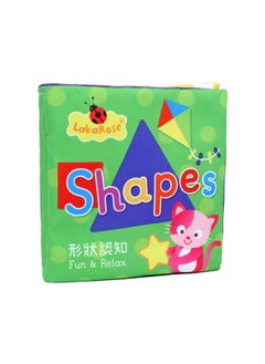 Generic LakaRose Chinese And English Cloth Book Early Education Cognition Traditional English Bilingual Label Cloth Book Baby Toy Book-Color:L013E Cognitive Cloth Book "shape]  - Image 1