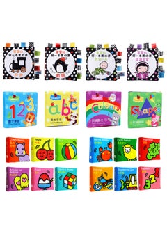 Generic LakaRose Chinese And English Cloth Book Early Education Cognition Traditional English Bilingual Label Cloth Book Baby Toy Book-Color:L013E Cognitive Cloth Book "shape]  - Image 2